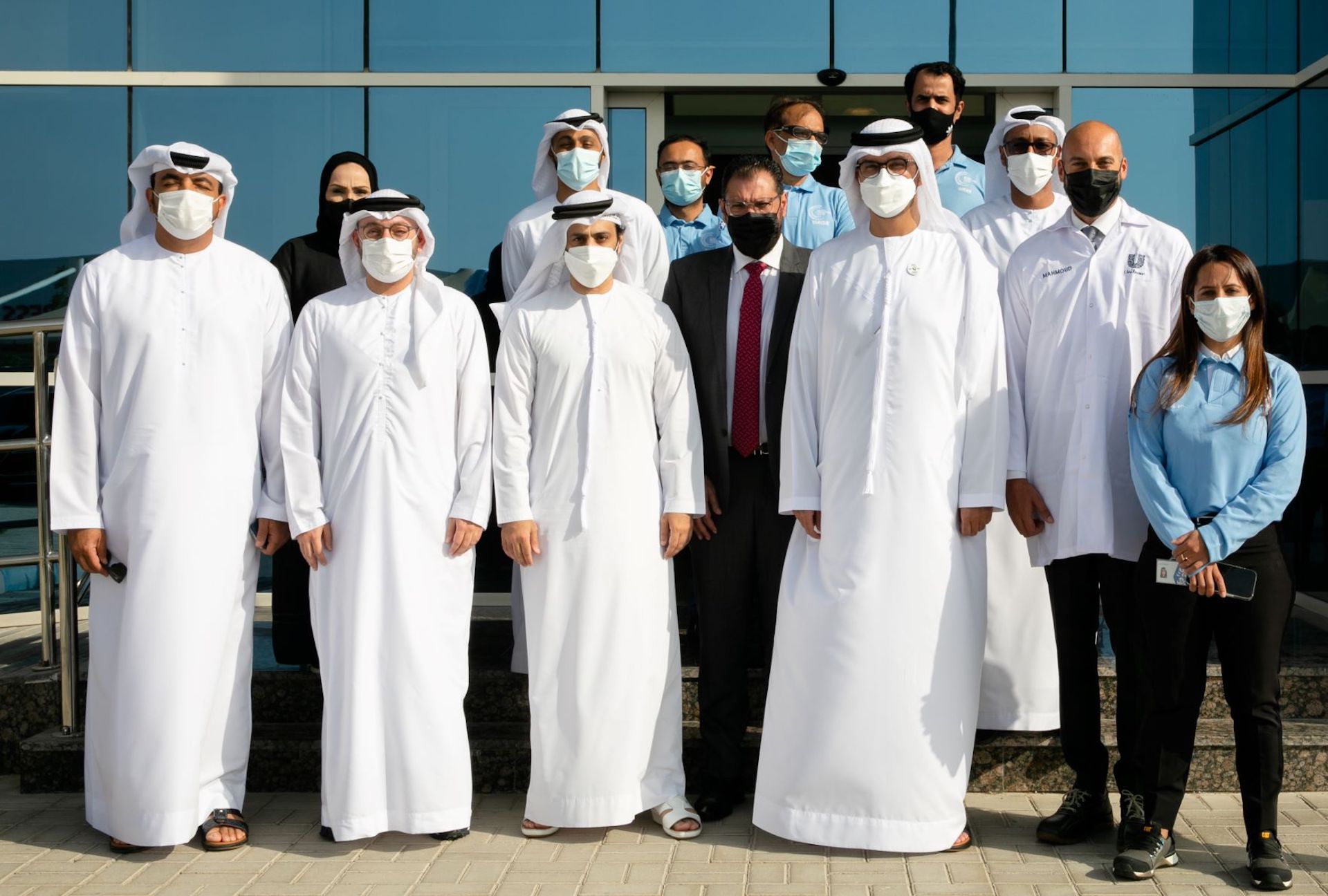 Al Jaber visits Enviroserve and Unilever factories at Dubai Industrial City