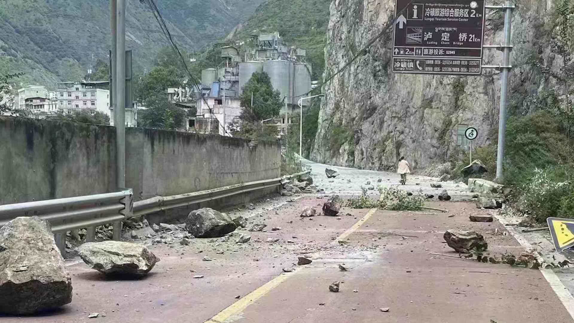 A 6.8-magnitude earthquake strikes southwest China, killing over 30